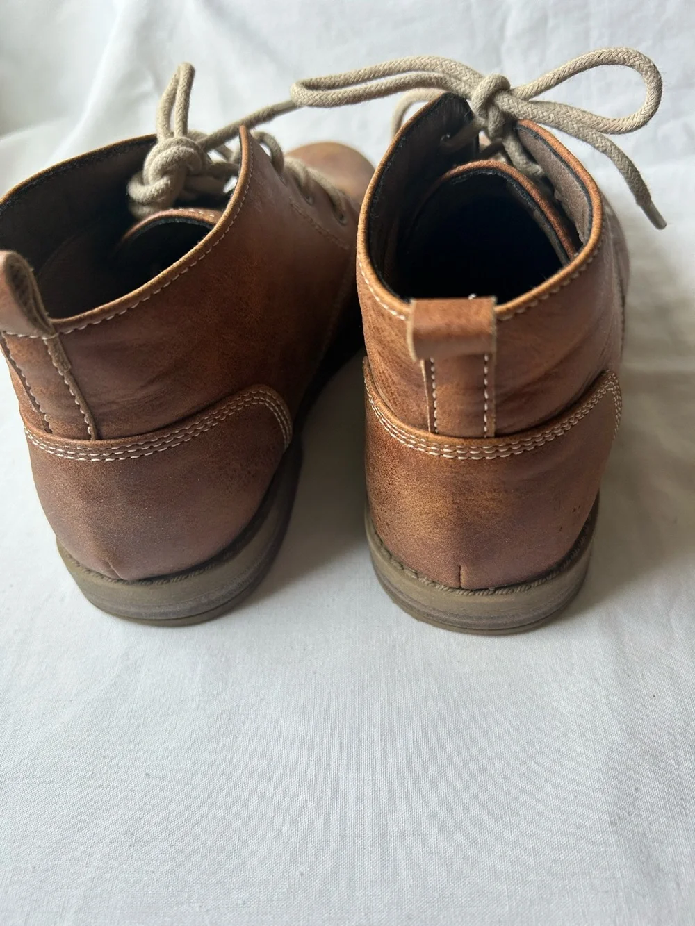 Chukka brown boots